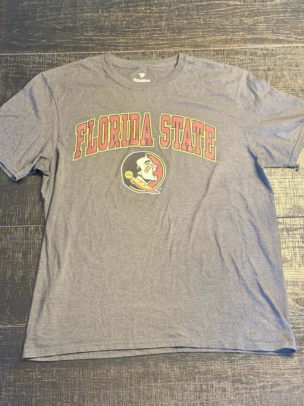 Fanatics Florida State Seminoles Graphic T-Shirt Gray
